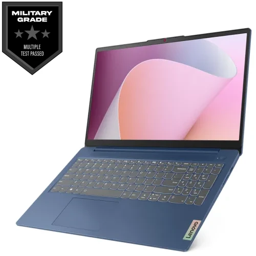 Lenovo IdeaPad Slim 3 Ryzen 5 7520U 15.6" FHD Laptop FingerPrint 16GB DDR5 RAM 512GB SSD Abyss Blue with 2 Years Warranty